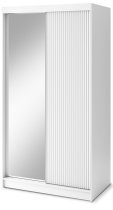 Eltap - loft - Garderobna omara z drsnimi vrati Biancco II z ogledalom - 120 cm