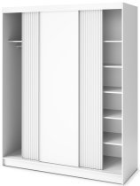 Eltap - loft - Garderobna omara z drsnimi vrati Biancco III - 180 cm