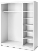 Eltap - loft - Garderobna omara z drsnimi vrati Biancco III - 180 cm