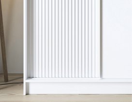 Eltap - loft - Garderobna omara z drsnimi vrati Biancco III - 180 cm