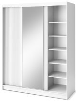 Eltap - loft - Garderobna omara z drsnimi vrati Biancco III z ogledalom - 180 cm