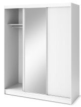 Eltap - loft - Garderobna omara z drsnimi vrati Biancco III z ogledalom - 180 cm