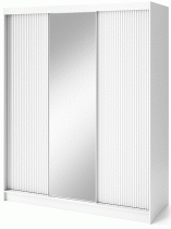 Eltap - loft - Garderobna omara z drsnimi vrati Biancco III z ogledalom - 180 cm