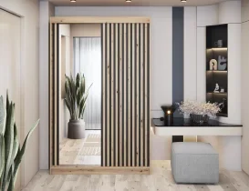 Eltap - loft - Garderobna omara z drsnimi vrati Emerio II - 120 cm
