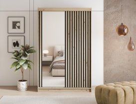 Eltap - loft - Garderobna omara z drsnimi vrati Emerio II - 120 cm