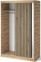Eltap - loft - Garderobna omara z drsnimi vrati Emerio II - 120 cm