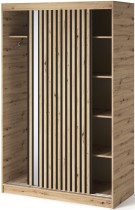 Eltap - loft - Garderobna omara z drsnimi vrati Emerio II - 120 cm