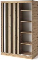 Eltap - loft - Garderobna omara z drsnimi vrati Emerio II - 120 cm