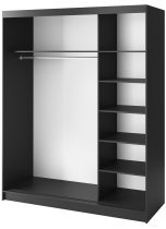 Eltap - loft - Garderobna omara z drsnimi vrati Esville III z ogledalom - 180 cm