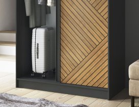 Eltap - loft - Garderobna omara z drsnimi vrati Marrphy II - 120 cm