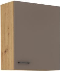 Zgornja omara Bolonia - hrast artisan/tartuf siva - 60 cm G-72 1F