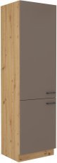 Stolarz-Lempert - Visoka omara Bolonia - artisan hrast/tartuf siva - 60 cm LO-210 2F
