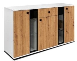 Komoda Salsa - hrast artisan/bela AR/WH20