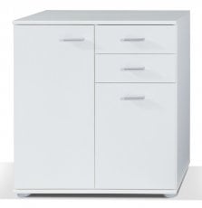 Komoda Mike - bela MIKE-2 2T 2S