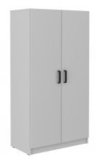 Omara z obešalniki Malta - svetlo siva 108 LG/LG 2F