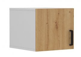 Viseča omarica Malta - hrast artisan/svetlo siva 115 AR/LG