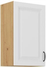 Zgornja omarica Stilo - bela/hrast artisan - 45 cm G-72 1F 