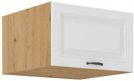 Zgornja omara Stilo - bela/hrast artisan - 60 cm NAGU-36 1F 