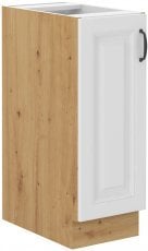 Spodnja omarica Stilo - bela/hrast artisan - 30 cm CARGO BB