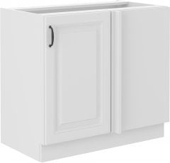 Spodnja kotna omara Stilo - bela - 105 cm ND 1F BB