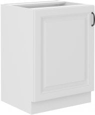 Spodnja omara Stilo - bela - 60 cm D 1F BB