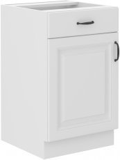 Spodnja omara Stilo - bela - 50 cm D 1F 1S