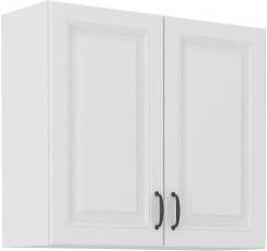 Zgornja omarica Stilo - bela - 80 cm G-72 2F