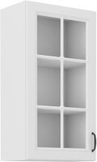 Zgornja vitrina Stilo - bela - 40 cm GS-90 1F