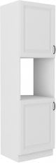Visoka omara za vgradno pečico Stilo - bela - 60 cm DP-210 2F