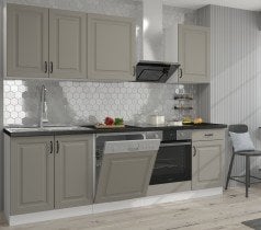 Stolarz-Lempert - Zgornja omara Stilo - сlaygrey/bela - 30 G-108 1F