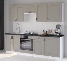 Stolarz-Lempert - Zgornja omara Stilo - сlaygrey/bela - 30 G-108 1F