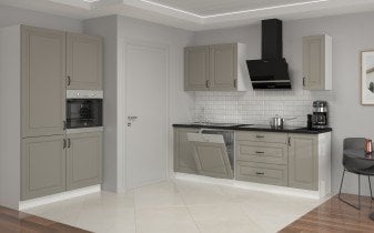 Stolarz-Lempert - Zgornja omara Stilo - сlaygrey/bela - 30 G-108 1F