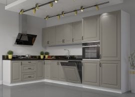 Kuhinjski sestav Stilo - сlaygrey/bel
