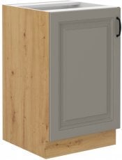 Spodnja omara Stilo - сlaygrey/hrast artisan - 50 cm ZL 1F BB