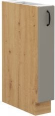 Spodnja omarica Stilo - сlaygrey/artisan hrast - 15 cm D CARGO BB