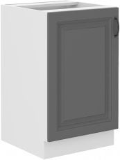 Spodnja omara Stilo - dustgrey/bela - 50 cm ZL 1F BB
