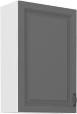 Zgornja omarica Stilo - dustgrey/bela - 60 cm G-90 1F