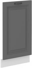 Stolarz-Lempert - Vrata za vgradni pomivalni stroj Stilo - dustgrey/bela - ZM 71,3x44,6 cm