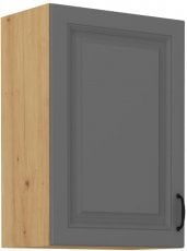 Zgornja omarica Stilo - dustgrey/hrast artisan - 50 cm G-72 1F