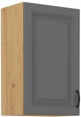 Zgornja omarica Stilo - dustgrey/hrast artisan - 45 cm G-72 1F