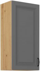Zgornja omarica Stilo - dustgrey/artisan hrast - 45 cm G-90 1F