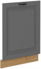 Stolarz-Lempert - Vrata za vgradni pomivalni stroj Stilo - dustgrey/artisan hrast - ZM 71,3x59,6 cm