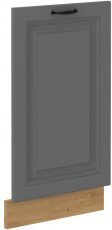 Stolarz-Lempert - Vrata za vgradni pomivalni stroj Stilo - dustgrey/artisan hrast - ZM 71,3x44,6 cm