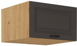 Zgornja omara Stilo - siva/hrast artisan - 60 cm NAGU-36 1F
