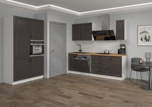 Stolarz-Lempert - Zgornja omara Stilo - siva/bela - 50 G-72 1F