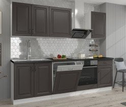 Stolarz-Lempert - Zgornja omara Stilo - siva/bela - 50 G-72 1F