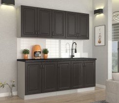 Stolarz-Lempert - Zgornja omara Stilo - siva/bela - 50 G-72 1F