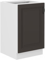 Spodnja omara Stilo - siva/bela - 50 cm ZL 1F BB
