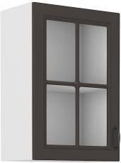 Zgornja vitrina Stilo - siva/bela - 40 cm GS-72 1F