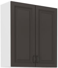 Zgornja omara Stilo - siva/bela - 80 cm G-90 2F